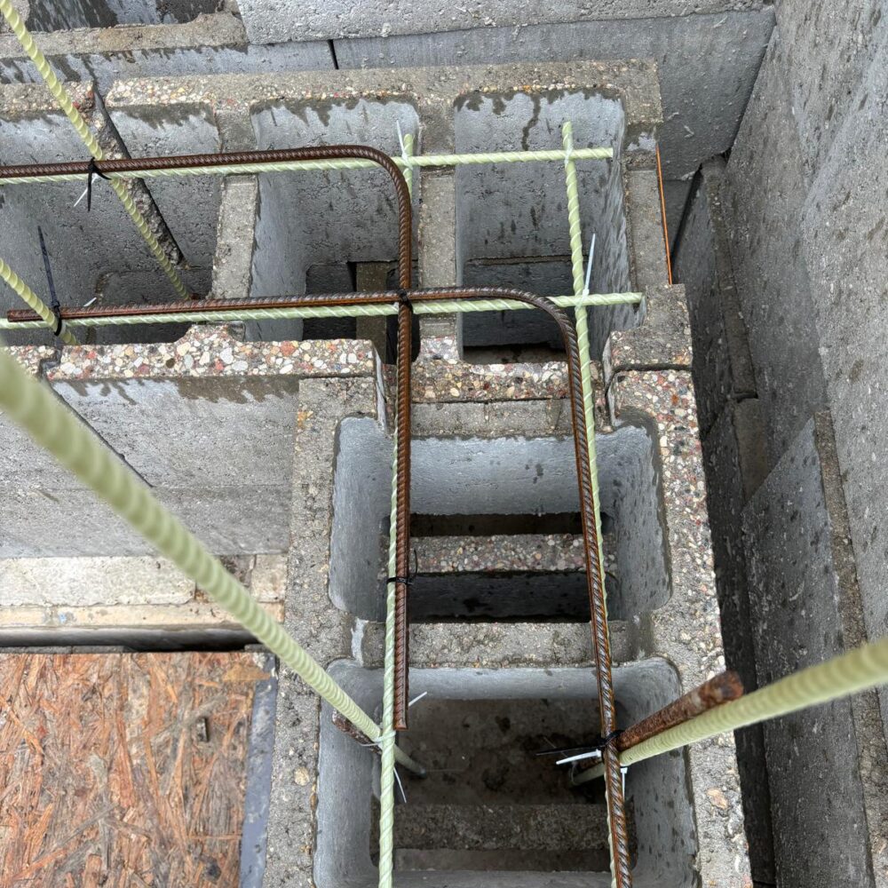 Basement wall reinforcement